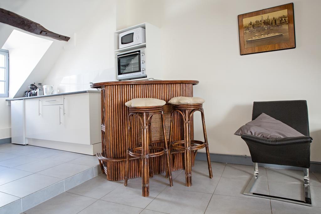 Appartement De Charme Honfleur Exterior foto